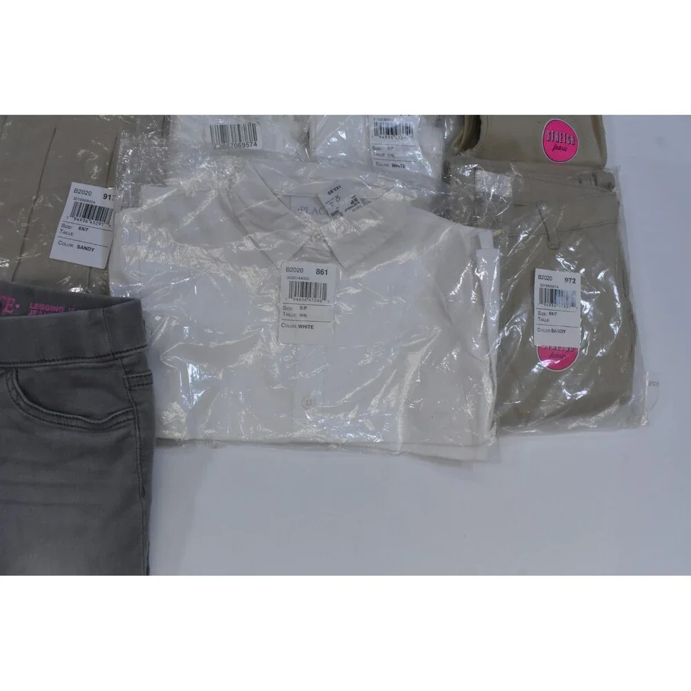 The Children's Place Bulk Lot Of 22 Girls Size Small 6/7 Mix Season Tops Bottoms